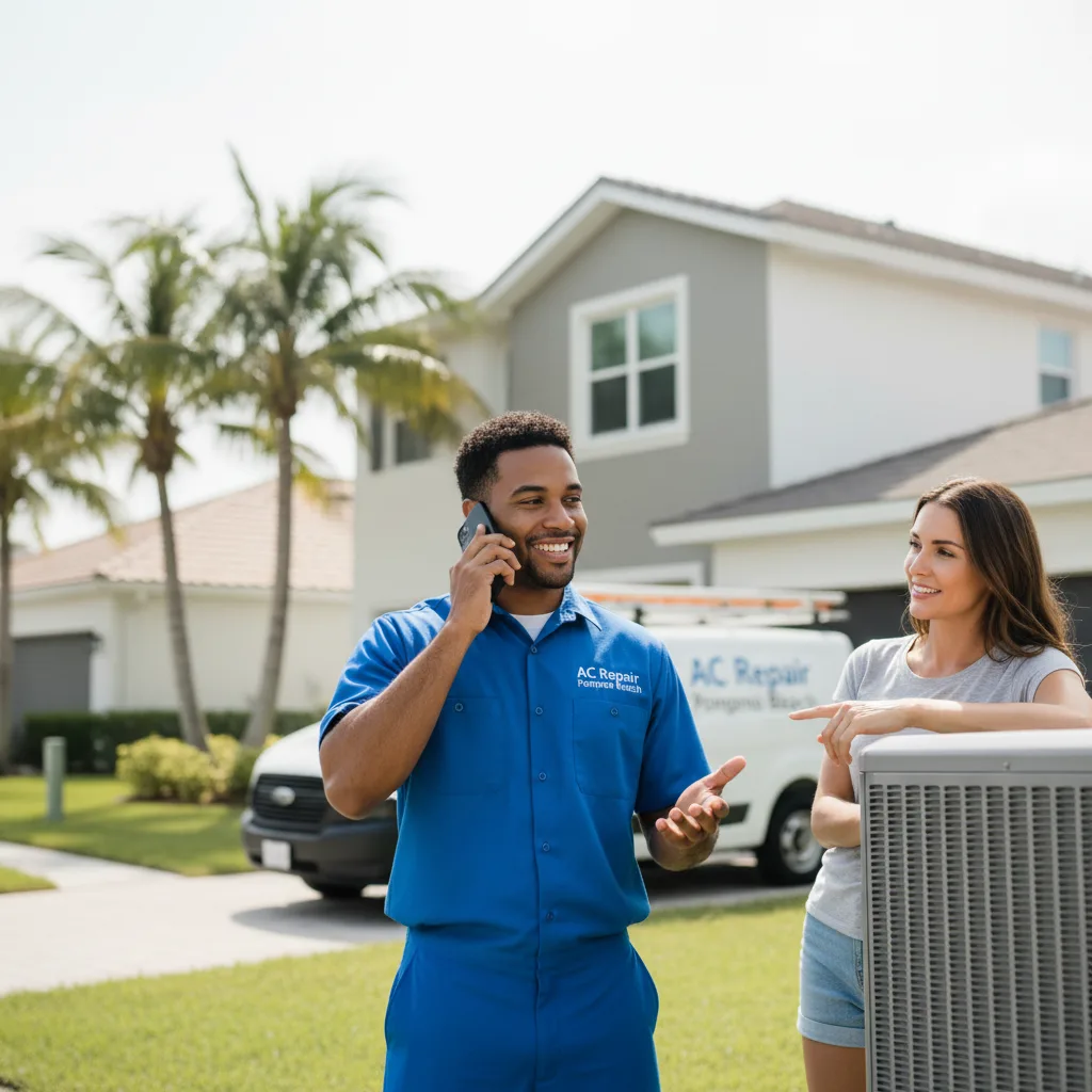 AC Repair Pompano Beach customer support in Paradise Valley